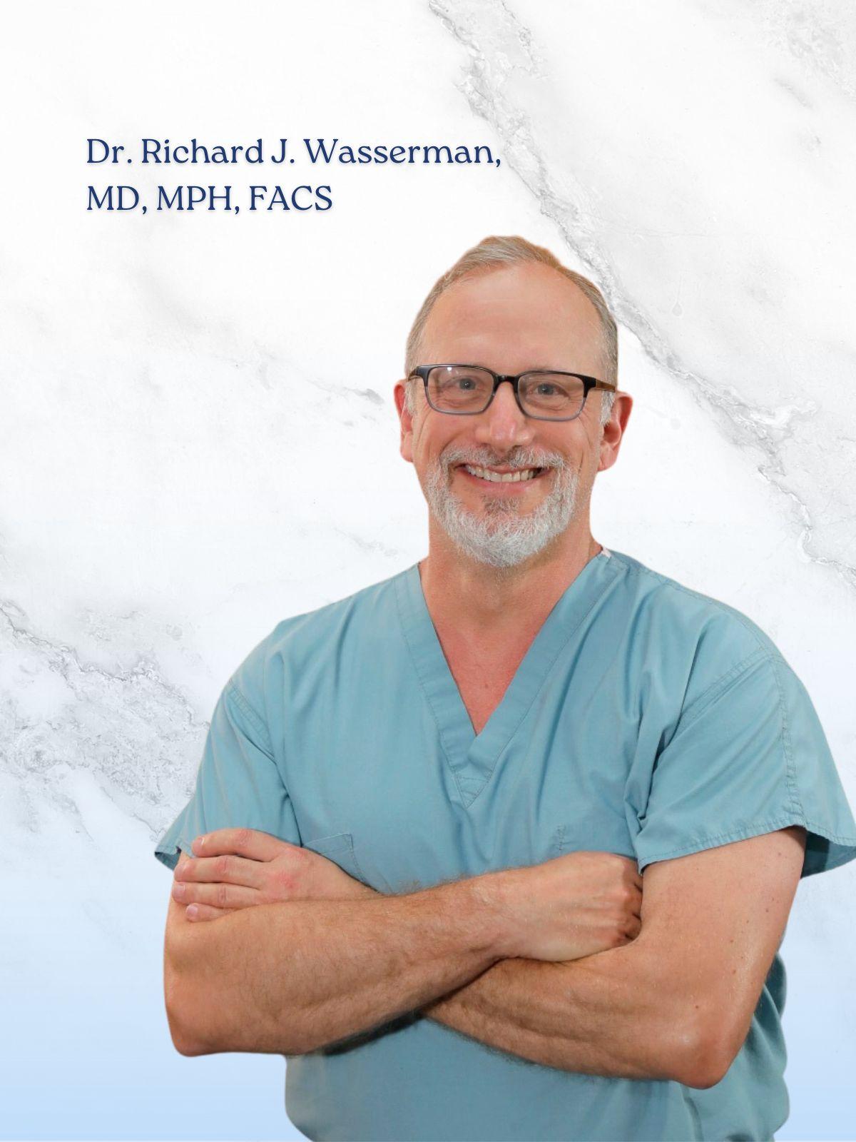 Dr. Richard J. Wassermann, MD, FACS Professional Background Image